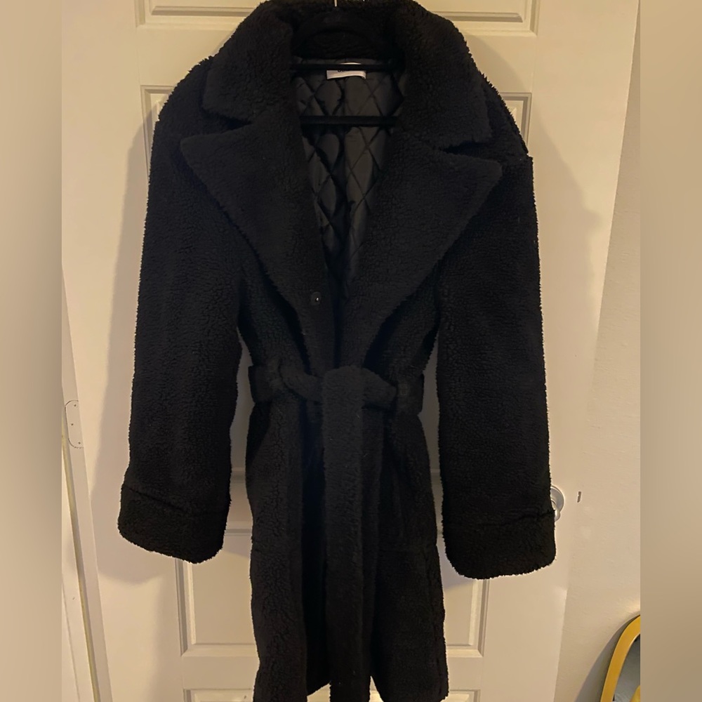 Danielle Guizio teddy coat